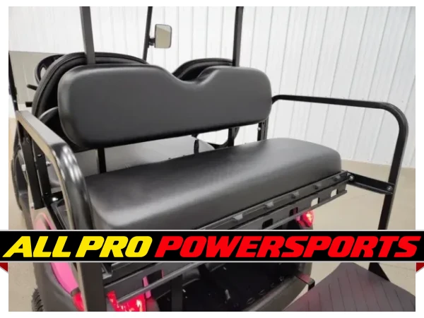 2022 Club Car Tempo Gas EFI Lighting Package Golf Cart, Vivid Pink & Black – photo 8 of 15