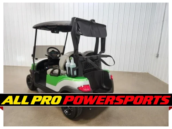 2022 Club Car Tempo Lithium Ion Lighting Package Golf Cart, Wicked Apple Green & Razor Edge Silver – photo 5 of 14