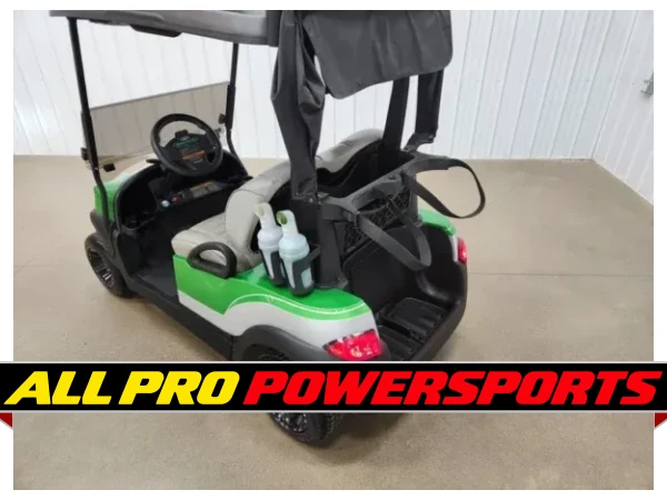 2022 Club Car Tempo Lithium Ion Lighting Package Golf Cart, Wicked Apple Green & Razor Edge Silver – photo 6 of 14
