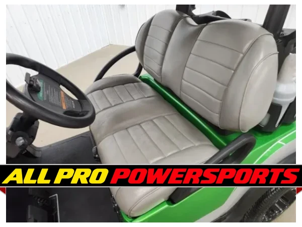 2022 Club Car Tempo Lithium Ion Lighting Package Golf Cart, Wicked Apple Green & Razor Edge Silver – photo 8 of 14
