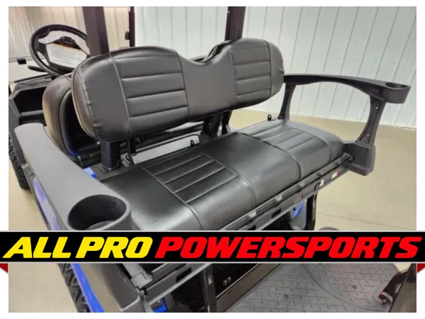 2022 Yamaha Drive 2 Gas EFI QuieTech Deluxe Lighting Package Golf Cart, Aqua Blue – photo 8 of 14