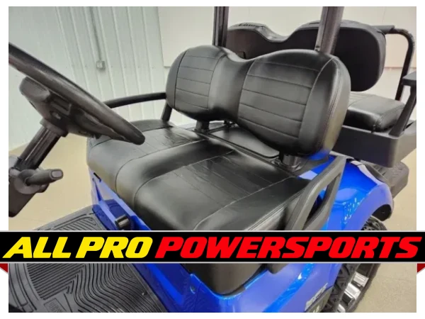 2022 Yamaha Drive 2 Gas EFI QuieTech Deluxe Lighting Package Golf Cart, Aqua Blue – photo 9 of 14