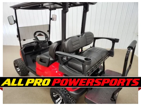 2022 Yamaha Drive 2 Gas EFI QuieTech Deluxe Lighting Package Golf Cart, Coral Red – photo 5 of 14