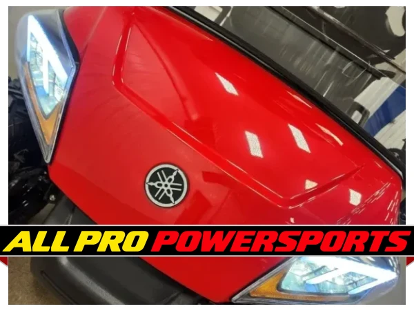 2022 Yamaha Drive 2 Gas EFI QuieTech Deluxe Lighting Package Golf Cart, Red – photo 2 of 14