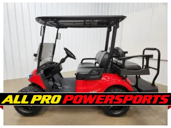 2022 Yamaha Drive 2 Gas EFI QuieTech Deluxe Lighting Package Golf Cart, Red – photo 3 of 14