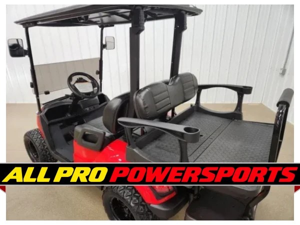 2022 Yamaha Drive 2 Gas EFI QuieTech Deluxe Lighting Package Golf Cart, Red – photo 6 of 14