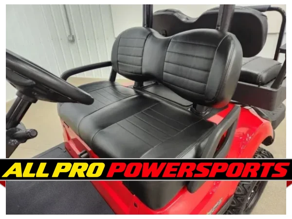 2022 Yamaha Drive 2 Gas EFI QuieTech Deluxe Lighting Package Golf Cart, Red – photo 9 of 14