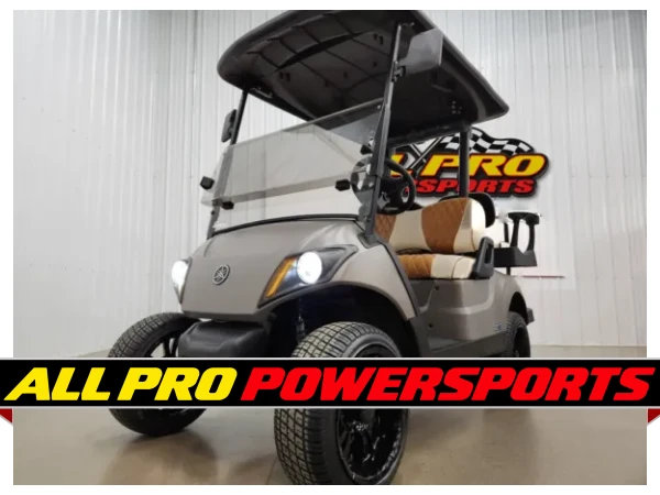 2022 Yamaha Drive 2 Gas EFI QuieTech ECOXGEAR Deluxe Lighting Package Golf Cart, Titan Matte – photo 12 of 14
