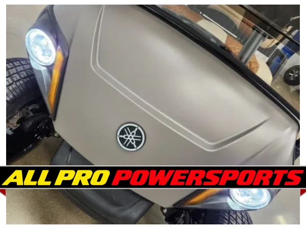 2022 Yamaha Drive 2 Gas EFI QuieTech ECOXGEAR Deluxe Lighting Package Golf Cart, Titan Matte – photo 2 of 14