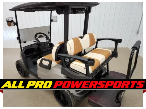 2022 Yamaha Drive 2 Gas EFI QuieTech ECOXGEAR Deluxe Lighting Package Golf Cart, Titan Matte – photo 5 of 14