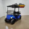 2022 Yamaha Drive 2 Gas EFI QuieTech Lighting Package Golf Cart, Aqua Blue – Photo 1 2022 Yamaha Drive 2 Gas EFI QuieTech Lighting Package Golf Cart, Aqua Blue