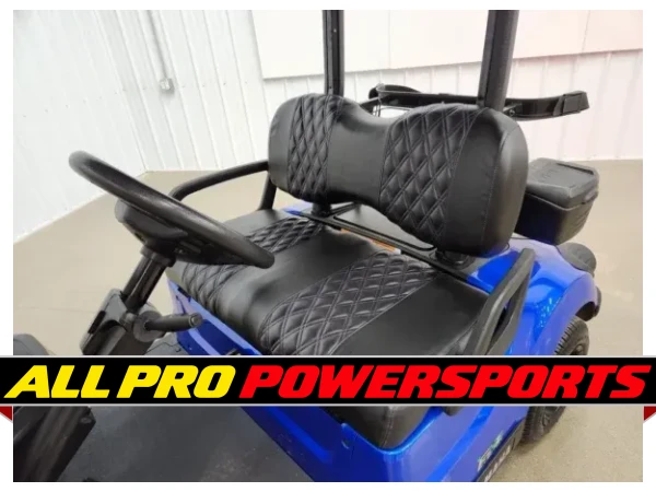 2022 Yamaha Drive 2 Gas EFI QuieTech Lighting Package Golf Cart, Aqua Blue – photo 7 of 12
