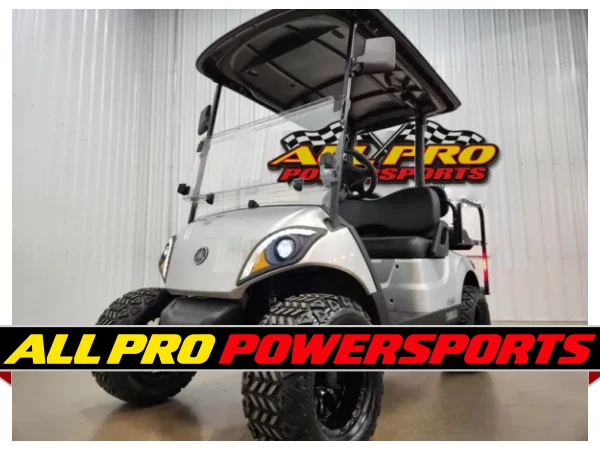 2022 Yamaha Drive 2 Gas EFI QuieTech Lighting Package Golf Cart, Moonstone – photo 12 of 14