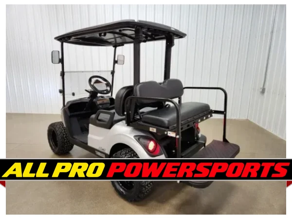 2022 Yamaha Drive 2 Gas EFI QuieTech Lighting Package Golf Cart, Moonstone – photo 4 of 14