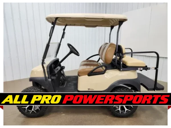 2023 Club Car Tempo Lithium Ion Golf Cart, Beige – photo 3 of 14
