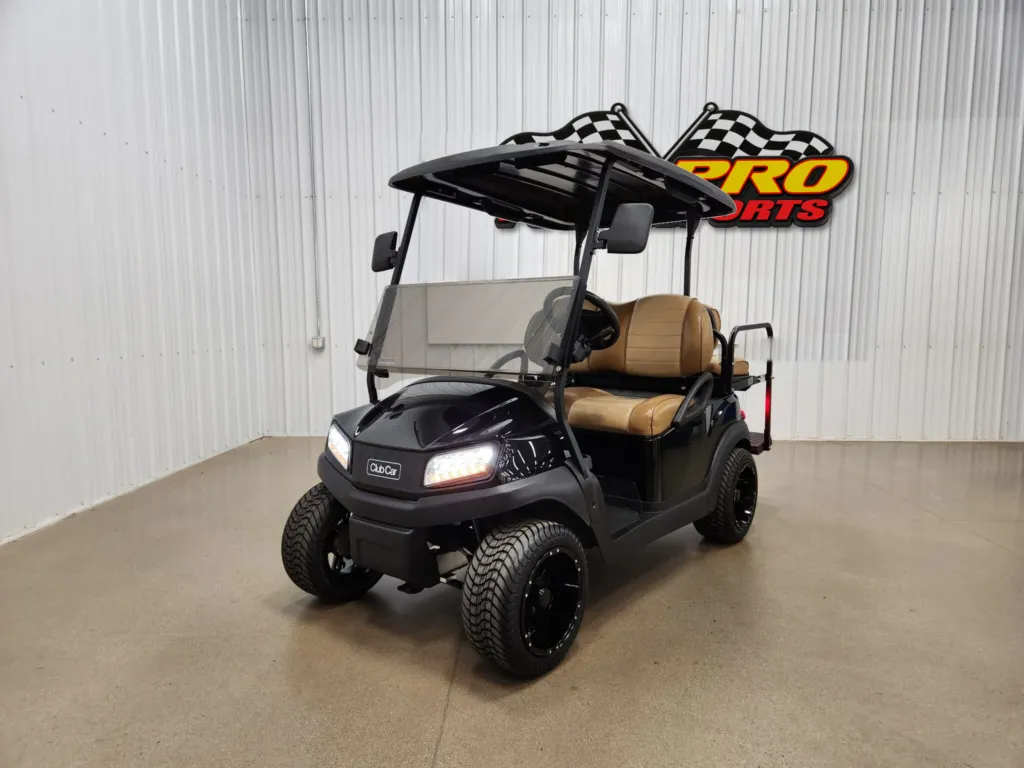 2023 Club Car Tempo Lithium Ion Lighting Package Golf Cart, Black Beauty