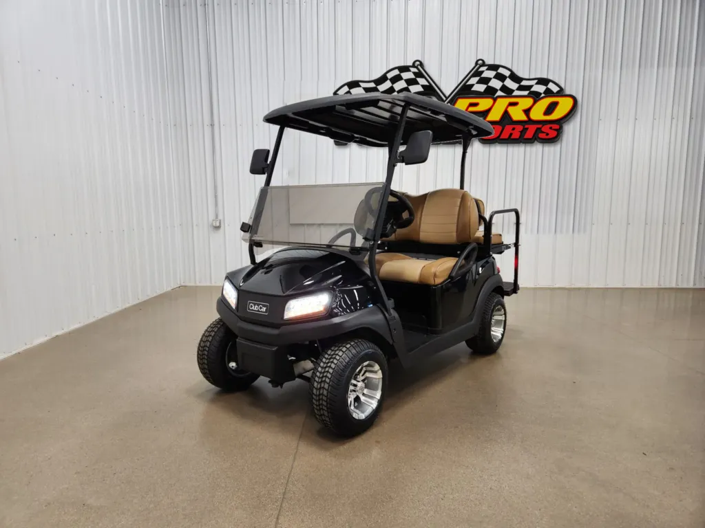 2023 Club Car Tempo Lithium Ion Lighting Package Golf Cart, Metallic Black