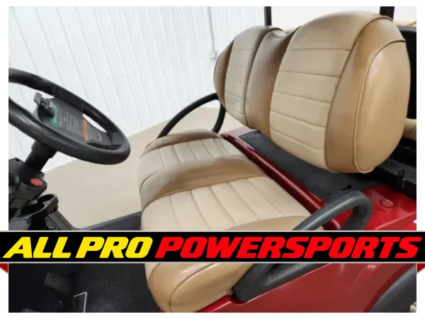 2023 Club Car Tempo Lithium Ion Lighting Package Golf Cart, Metallic Candy Apple Red – photo 9 of 15