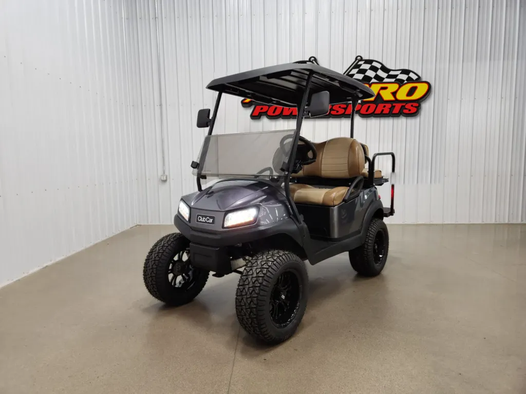 2023 Club Car Tempo Lithium Ion Lighting Package Golf Cart, Midnight Silver