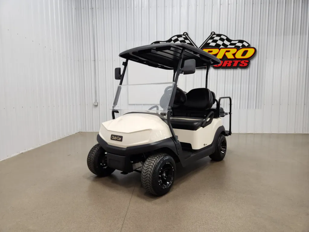 2024 Club Car Tempo Electric Golf Cart, White