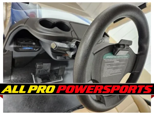 2025 Club Car Tempo Electric Lighting Package Golf Cart, Blitz Blue Pearl & Razor Silver – photo 10 of 17