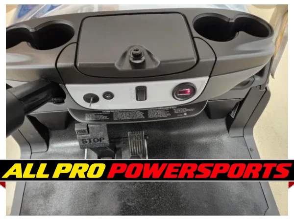 2025 Club Car Tempo Electric Lighting Package Golf Cart, Blitz Blue Pearl & Razor Silver – photo 11 of 17