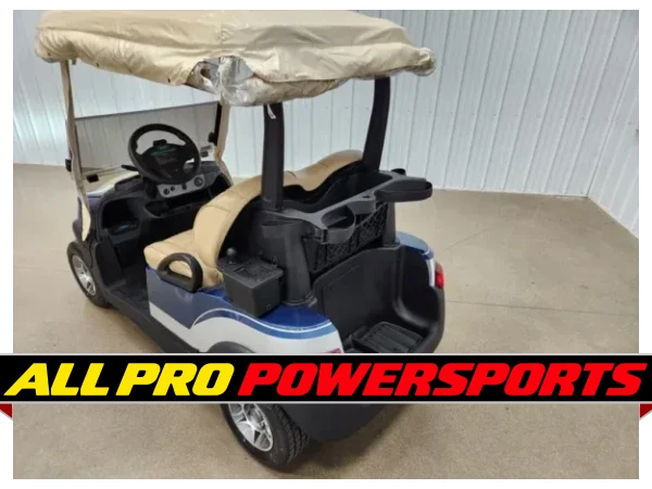 2025 Club Car Tempo Electric Lighting Package Golf Cart, Blitz Blue Pearl & Razor Silver – photo 5 of 17