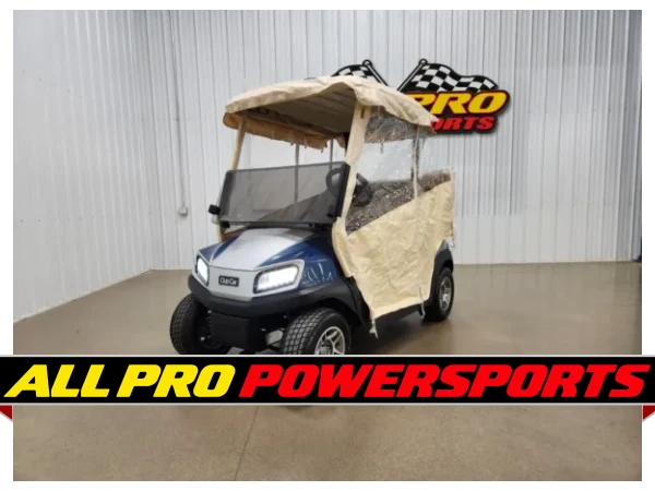 2025 Club Car Tempo Electric Lighting Package Golf Cart, Blitz Blue Pearl & Razor Silver – photo 6 of 17