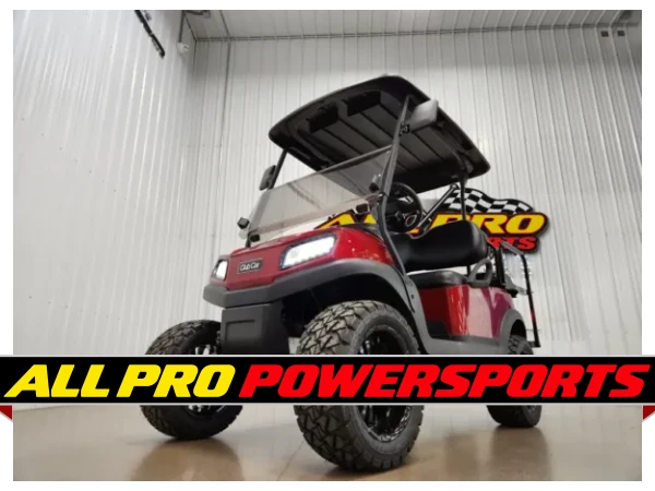 2025 Club Car Tempo Electric Lighting Package Golf Cart, Candy Apple Red – photo 14 of 20