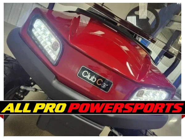 2025 Club Car Tempo Electric Lighting Package Golf Cart, Candy Apple Red – photo 2 of 20