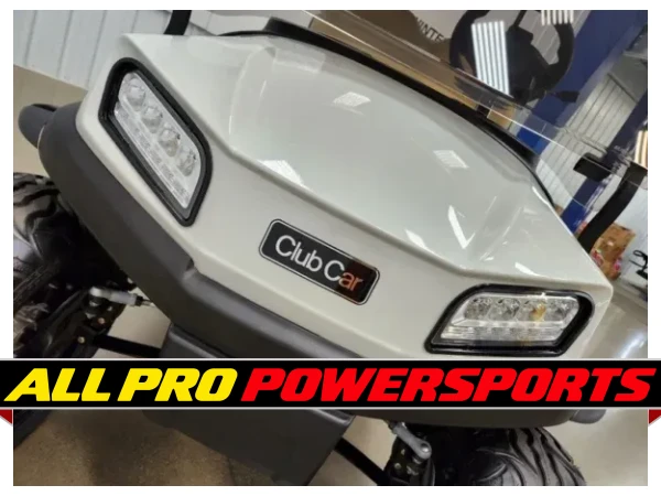 2025 Club Car Tempo Electric Lighting Package Golf Cart, Glacier White – photo 15 of 20