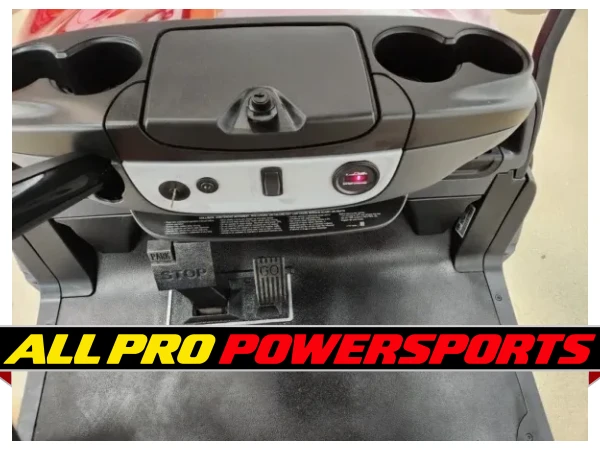 2025 Club Car Tempo Electric Lighting Package Golf Cart, Metallic Candy Apple Red – photo 11 of 17