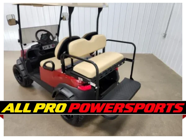 2025 Club Car Tempo Electric Lighting Package Golf Cart, Metallic Candy Apple Red – photo 5 of 17