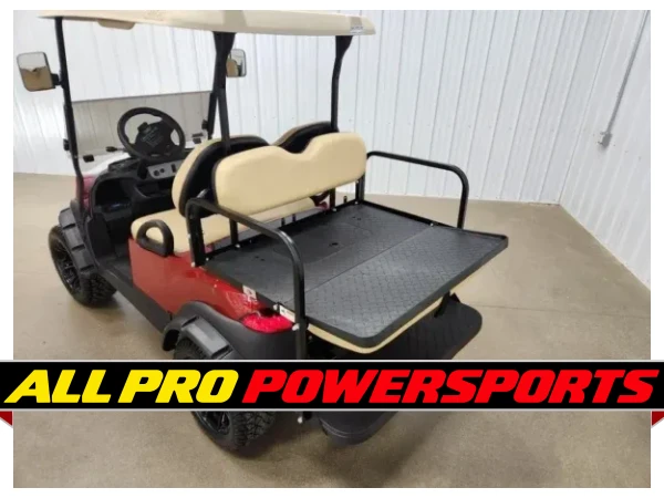 2025 Club Car Tempo Electric Lighting Package Golf Cart, Metallic Candy Apple Red – photo 6 of 17