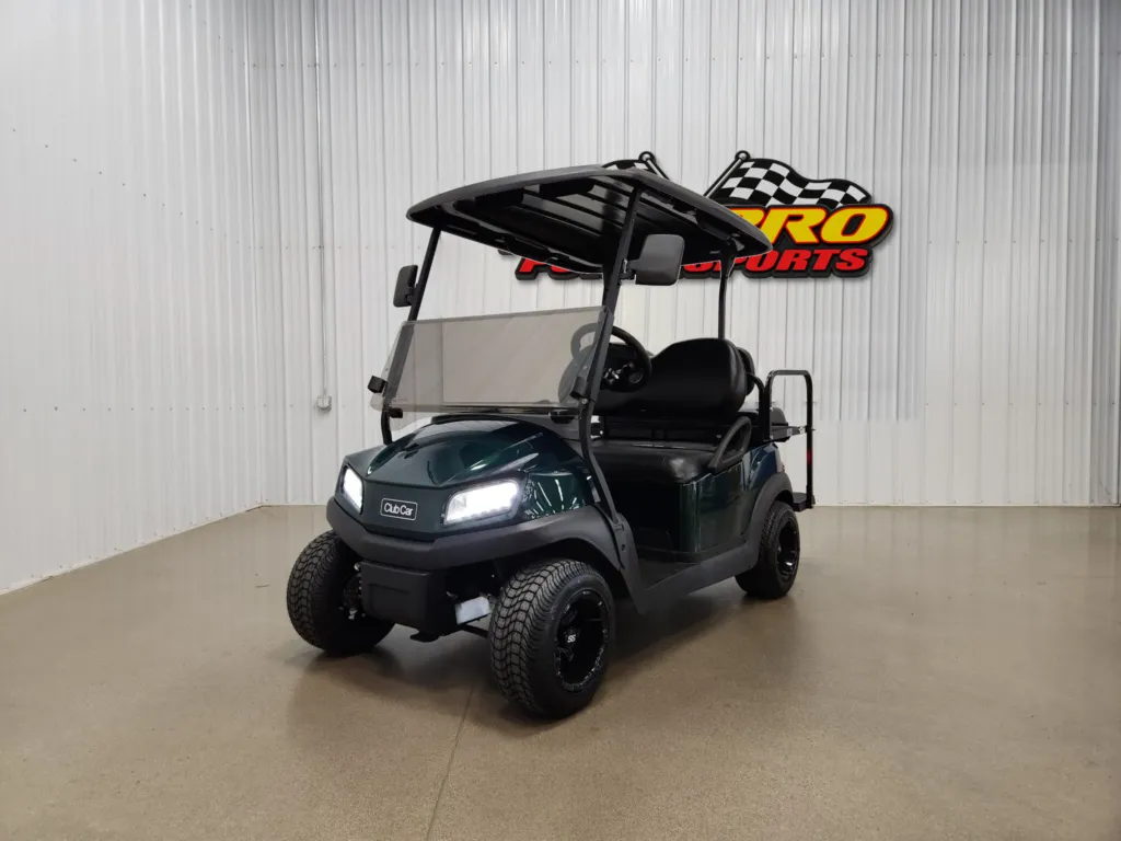 2025 Club Car Tempo Electric Lighting Package Golf Cart, Metallic Green