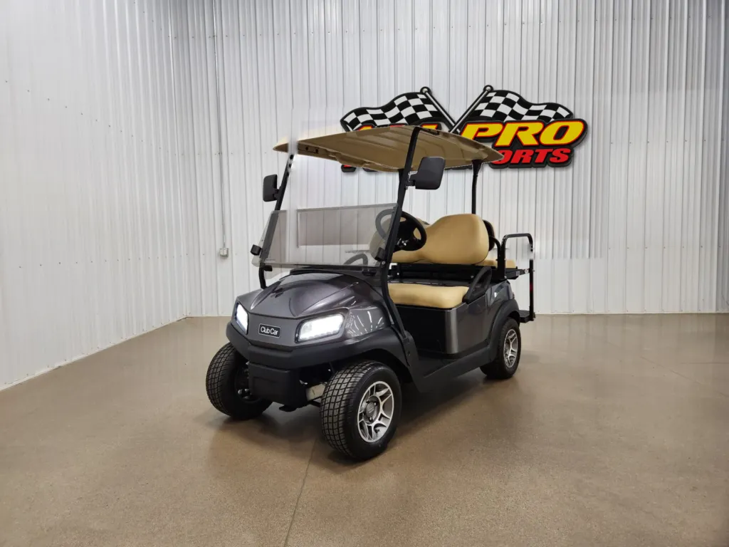 2025 Club Car Tempo Electric Lighting Package Golf Cart, Midnight Silver