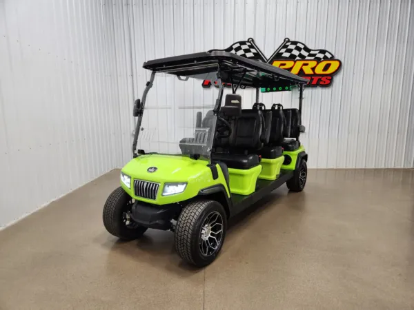 2025 Evolution D5 Ranger Lithium Ion Golf Cart, Lime Green