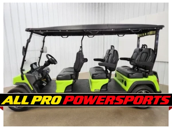 2025 Evolution D5 Ranger Lithium Ion Golf Cart, Lime Green – photo 3 of 20