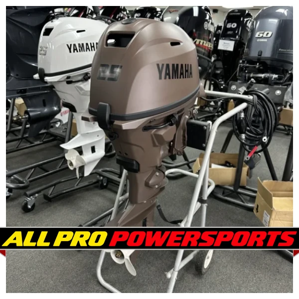 2025 Yamaha F25SWHC3 Brown Edition 15″ Shaft Tiller Outboard Motor – photo 2 of 17