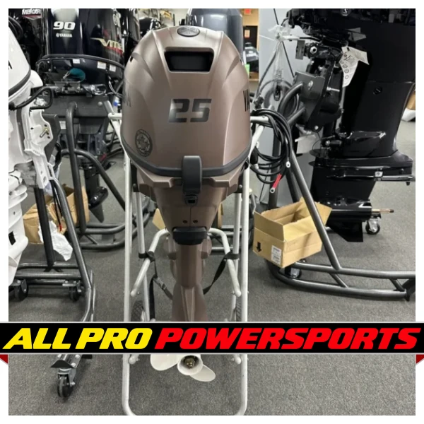 2025 Yamaha F25SWHC3 Brown Edition 15″ Shaft Tiller Outboard Motor – photo 4 of 17