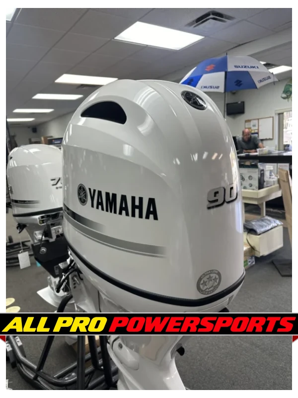 2025 Yamaha F90LB2 Pearl White Special Edition 20″ Shaft Outboard Motor – photo 7 of 24