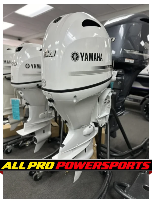 2025 Yamaha F90LB2 Pearl White Special Edition 20″ Shaft Outboard Motor – photo 9 of 24