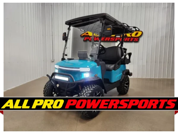 2026 Denago Nomad XL Plus Lithium Ion Golf Cart, Aqua – photo 2 of 23