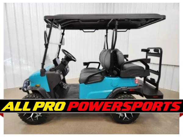 2026 Denago Nomad XL Plus Lithium Ion Golf Cart, Aqua – photo 4 of 23
