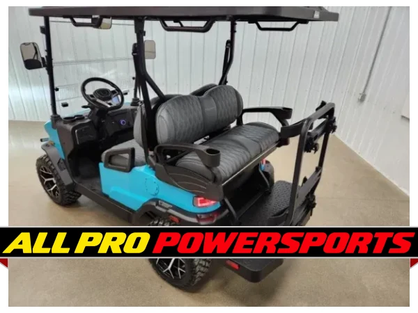 2026 Denago Nomad XL Plus Lithium Ion Golf Cart, Aqua – photo 6 of 23