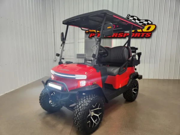 2026 Denago Nomad XL Plus T Lithium Ion Golf Cart, Scarlet