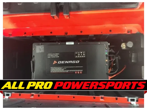 2026 Denago Nomad XL Plus T Lithium Ion Golf Cart, Scarlet – photo 22 of 31