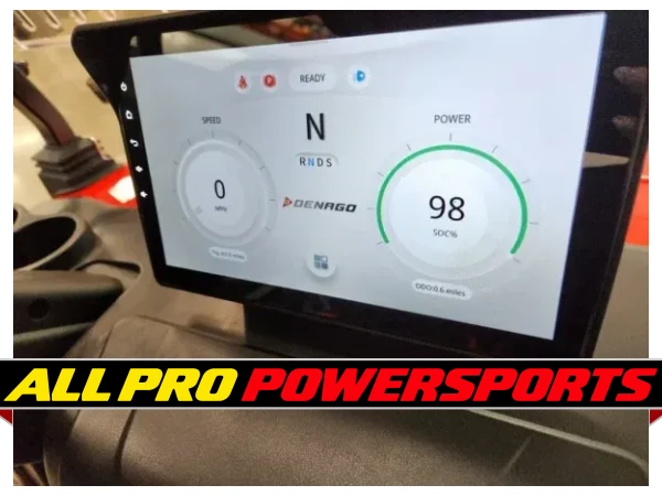2026 Denago Nomad XL Plus T Lithium Ion Golf Cart, Scarlet – photo 14 of 27