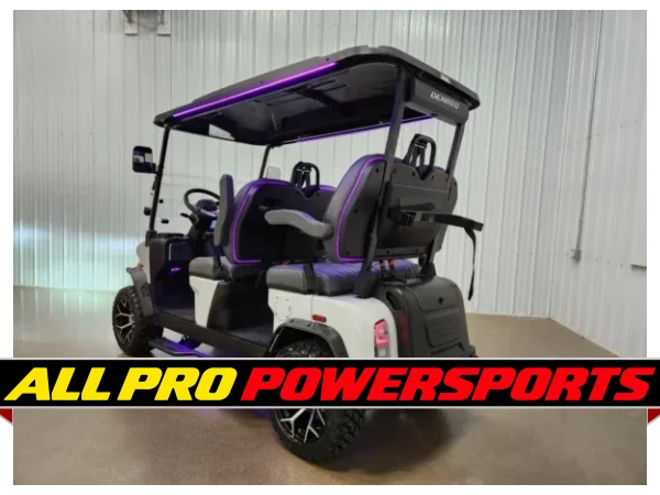 2026 Denago Rover XL T Lithium Ion Golf Cart, White – photo 4 of 29