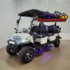 2026 Denago Rover XL6 T Lithium Ion Golf Cart, Matte White – Photo 1 2026 Denago Rover XL6 T Lithium Ion Golf Cart, Matte White